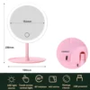 LED Adjustable Makeup Mirror