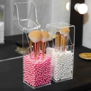 7e4095e903926f74c6c05331daa94c03 Acrylic Pearl Makeup Brush Organizer
