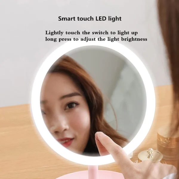 LED Adjustable Makeup Mirror