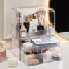 Transparent Three Layer Makeup Storage Box