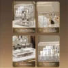 Transparent Three Layer Makeup Storage Box