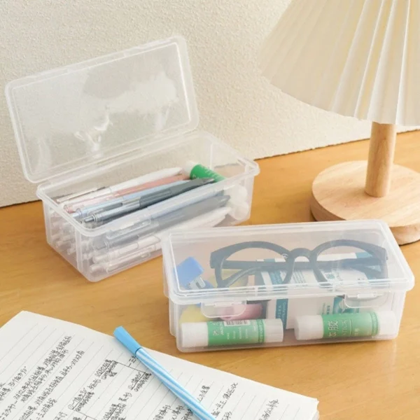 Portable Transparent Makeup Storage Organizer