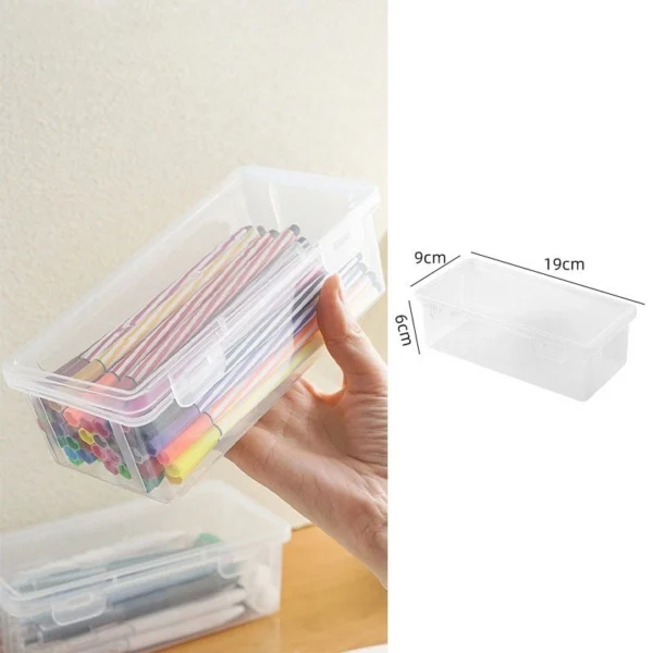 Portable Transparent Makeup Storage Organizer