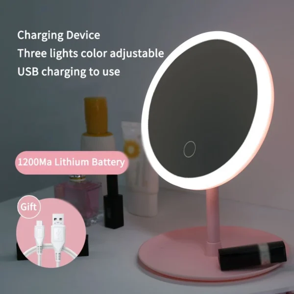 LED Adjustable Makeup Mirror