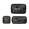 Beauty Travel Cosmetic Net Bag Set