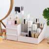 Multi Partition Makeup Storage Box Organizer