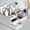 Multi Partition Makeup Storage Box Organizer