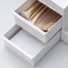Multi Partition Makeup Storage Box Organizer