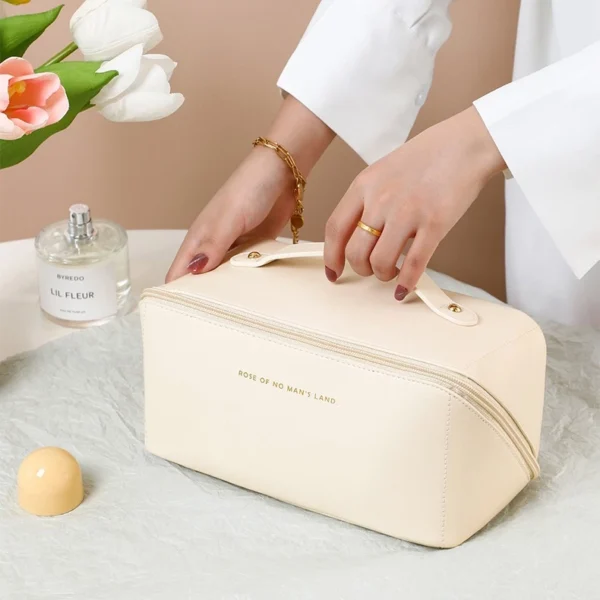 PU Leather Pillow Makeup Bag