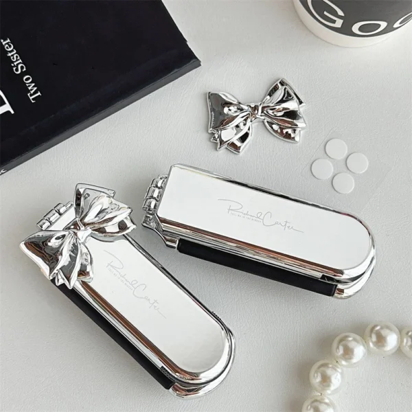 Folding Detachable Mirror Comb
