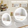 Foldable LED Makeup Mirror Rechargeable