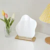 Korean Style Wooden Base Makeup Mirror